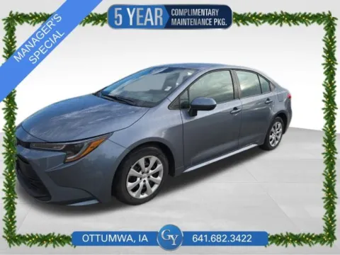 Gray 2024 Toyota Corolla LE for sale in Ottumwa, IA