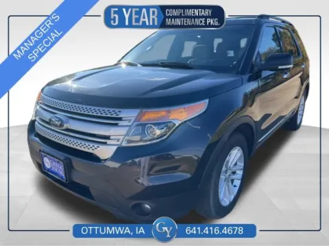 Black 2014 Ford Explorer XLT for sale in Ottumwa, IA