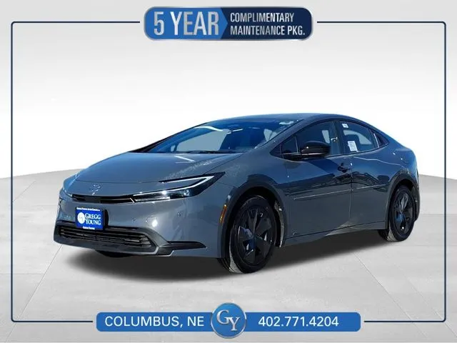 Gray 2026 Toyota Prius LE for sale in Columbus, NE