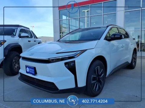 White 2026 Toyota bZ XLE for sale in Columbus, NE