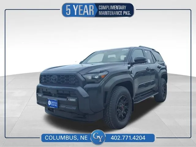 Gray 2026 Toyota 4Runner TRD Off-Road Premium for sale in Columbus, NE