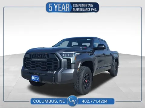 Gray 2026 Toyota Tundra Hybrid TRD Pro for sale in Columbus, NE
