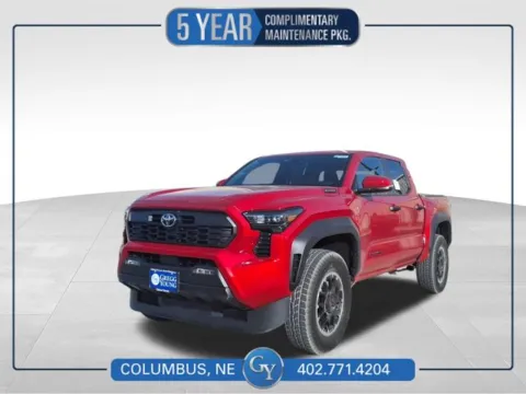 Red 2026 Toyota Tacoma Hybrid TRD OFF-ROAD for sale in Columbus, NE