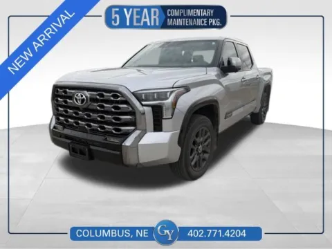 Silver 2024 Toyota Tundra Platinum for sale in Columbus, NE