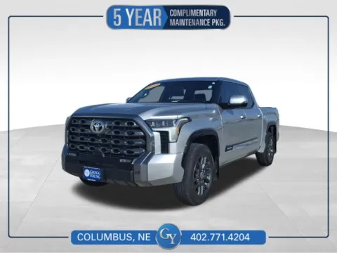 Silver 2024 Toyota Tundra Platinum for sale in Columbus, NE