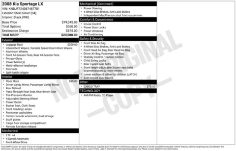 Photos of 2008 Kia Sportage LX for sale in Columbus, NE at Gregg Young Toyota of Columbus