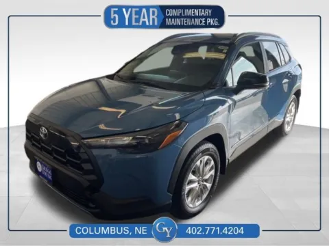 Blue 2026 Toyota Corolla Cross LE for sale in Columbus, NE