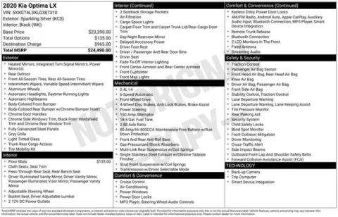 Photos of 2020 Kia Optima LX for sale in Columbus, NE at Gregg Young Toyota of Columbus