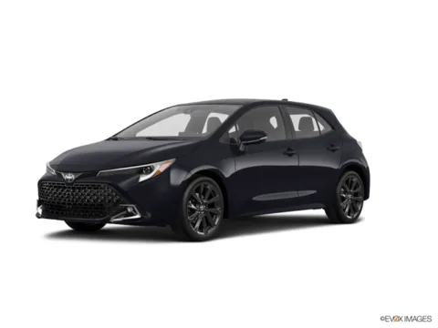 Black 2026 Toyota Corolla Hatchback XSE for sale in Columbus, NE