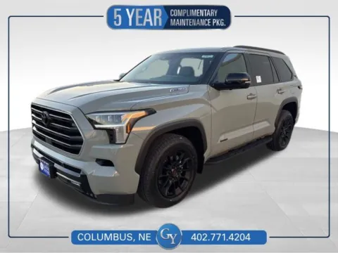 Gray 2026 Toyota Sequoia Limited for sale in Columbus, NE
