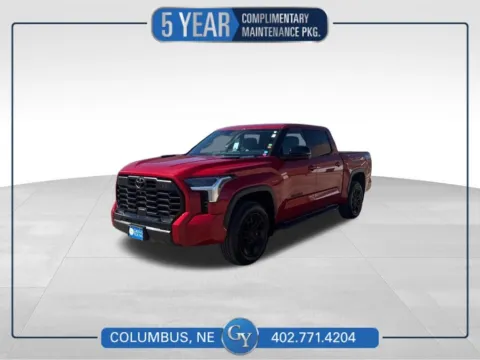 Red 2024 Toyota Tundra Hybrid Limited for sale in Columbus, NE