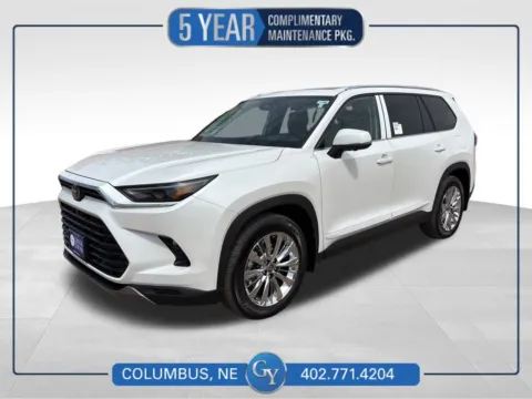 White 2026 Toyota Grand Highlander Platinum for sale in Columbus, NE