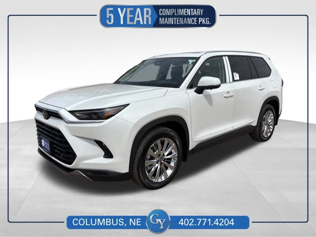 White 2026 Toyota Grand Highlander Platinum for sale in Columbus, NE