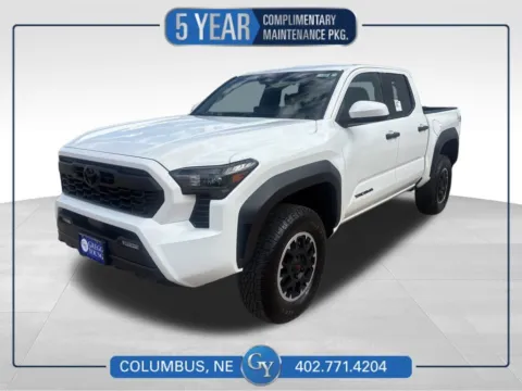 White 2026 Toyota Tacoma TRD Off-Road for sale in Columbus, NE