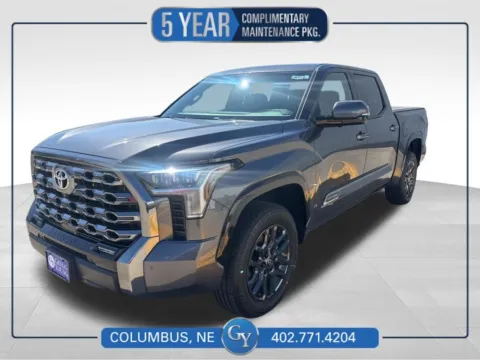 Gray 2026 Toyota Tundra Platinum for sale in Columbus, NE