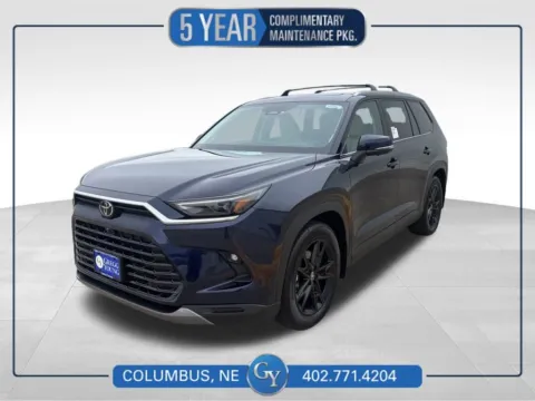 Blue 2026 Toyota Grand Highlander Platinum for sale in Columbus, NE