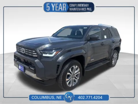Gray 2026 Toyota 4Runner Limited for sale in Columbus, NE