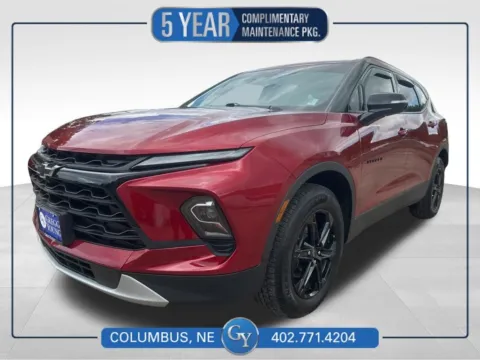 Red 2023 Chevrolet Blazer LT for sale in Columbus, NE