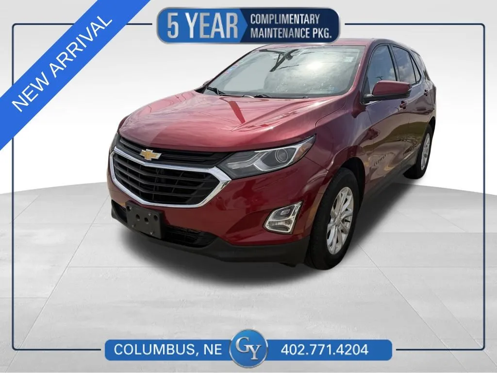 Red 2019 Chevrolet Equinox LT for sale in Columbus, NE