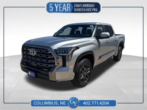 Silver 2026 Toyota Tundra Platinum for sale in Columbus, NE