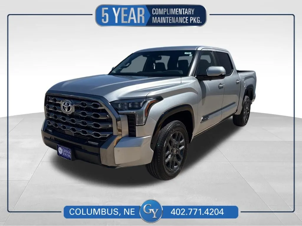 Silver 2026 Toyota Tundra Platinum for sale in Columbus, NE