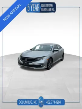 Black 2021 Honda Civic EX for sale in Columbus, NE