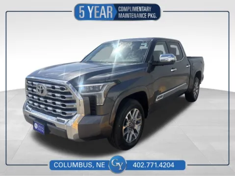 Gray 2026 Toyota Tundra 1794 for sale in Columbus, NE