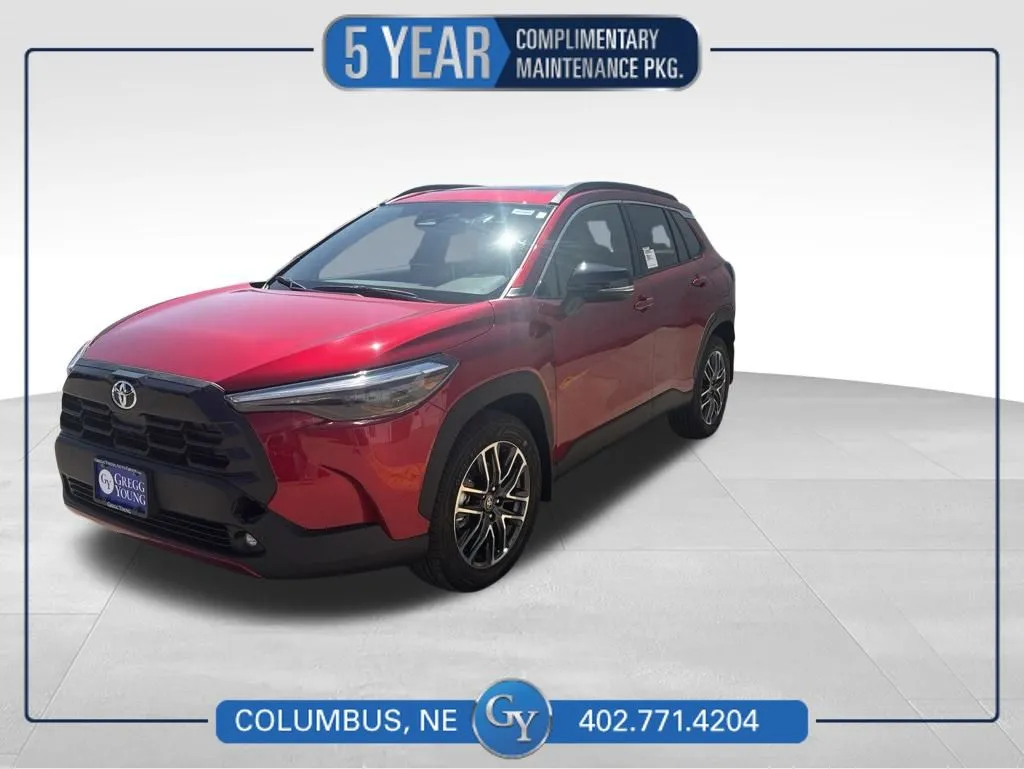 Red 2026 Toyota Corolla Cross XLE for sale in Columbus, NE