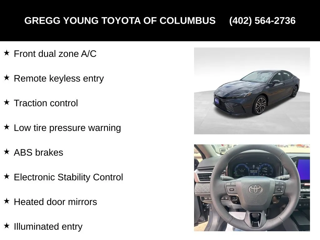 2026 Toyota Camry XLE - Photo 6