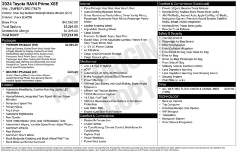 Photos of 2024 Toyota RAV4 Prime XSE for sale in Columbus, NE at Gregg Young Toyota of Columbus