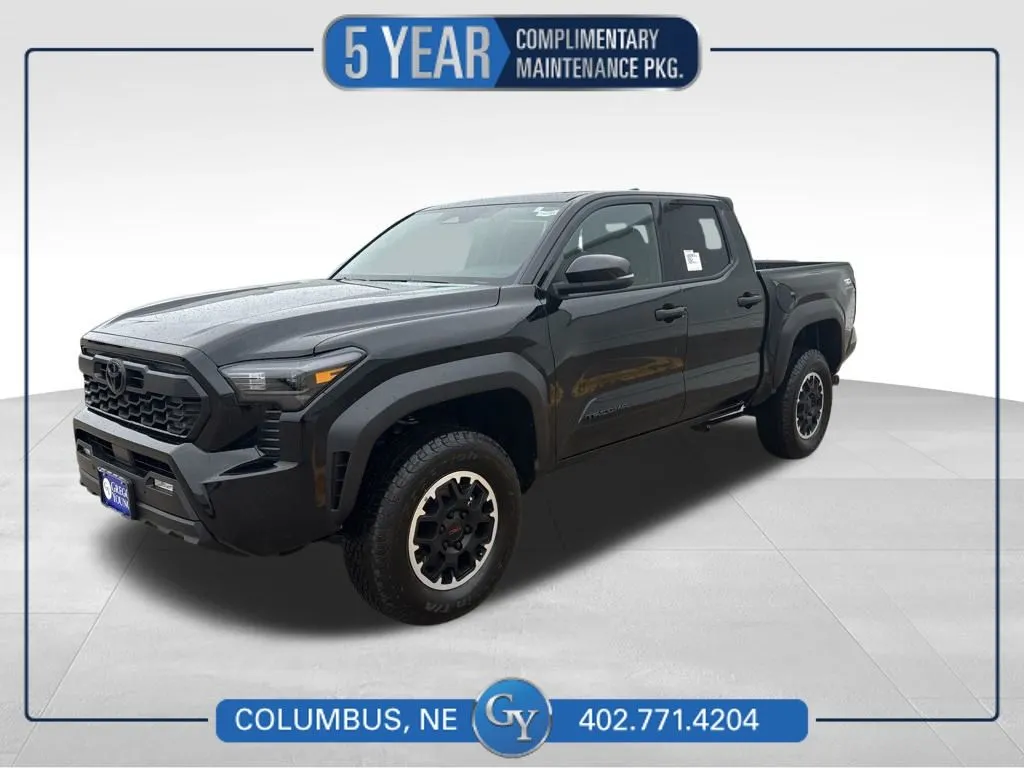 Black 2026 Toyota Tacoma TRD Off-Road for sale in Columbus, NE