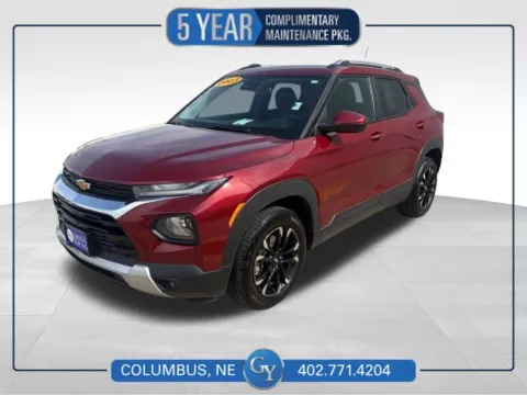 Red 2023 Chevrolet TrailBlazer LT for sale in Columbus, NE