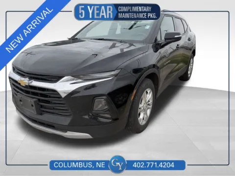 Black 2022 Chevrolet Blazer LT for sale in Columbus, NE