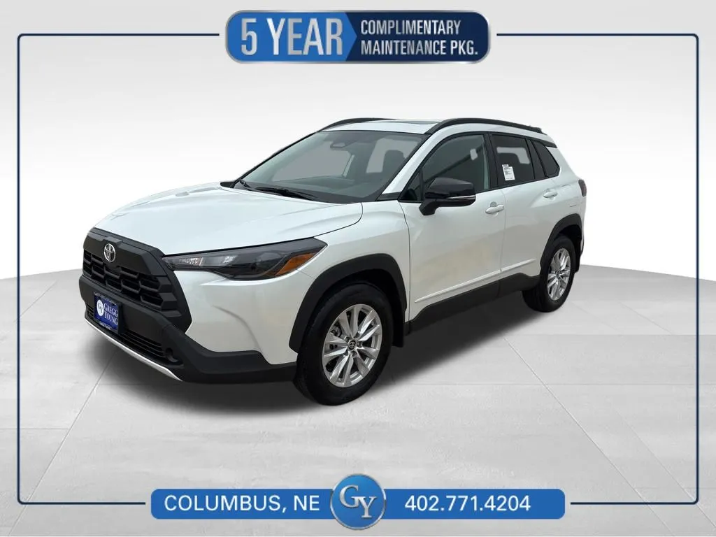 White 2026 Toyota Corolla Cross LE for sale in Columbus, NE