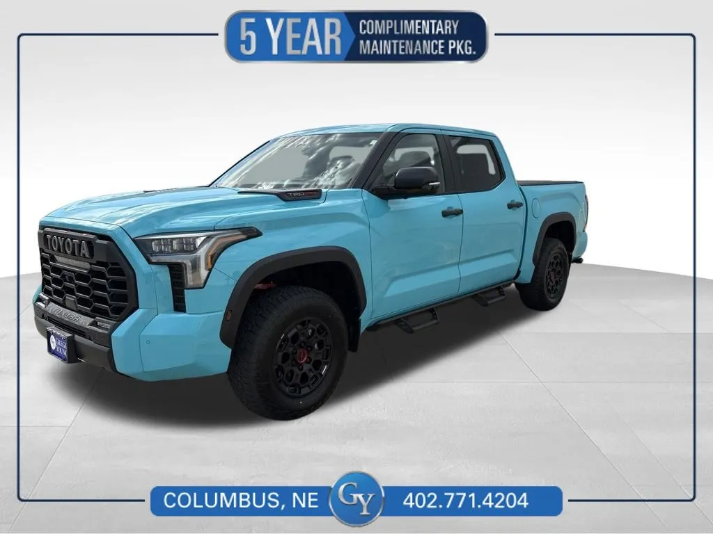 Blue 2026 Toyota Tundra Hybrid TRD Pro for sale in Columbus, NE