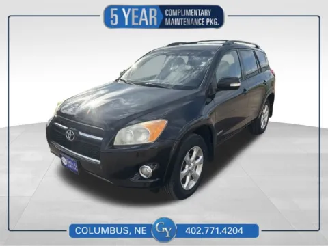 Black 2010 Toyota RAV4 Limited for sale in Columbus, NE
