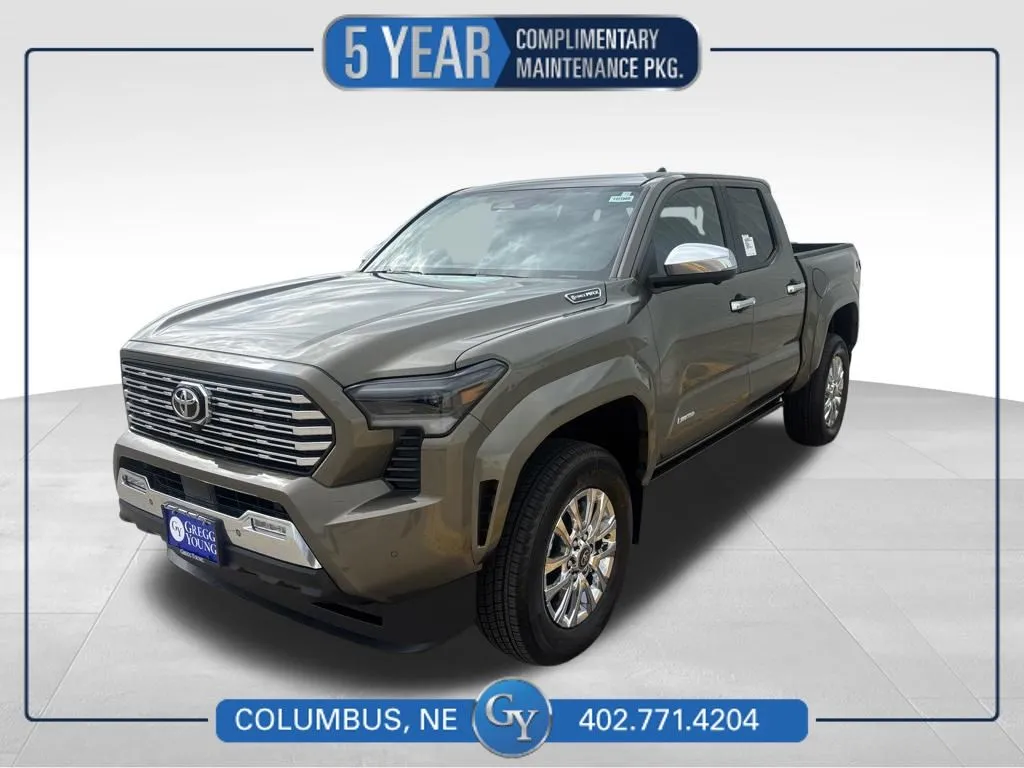 Brown 2026 Toyota Tacoma Hybrid Limited for sale in Columbus, NE