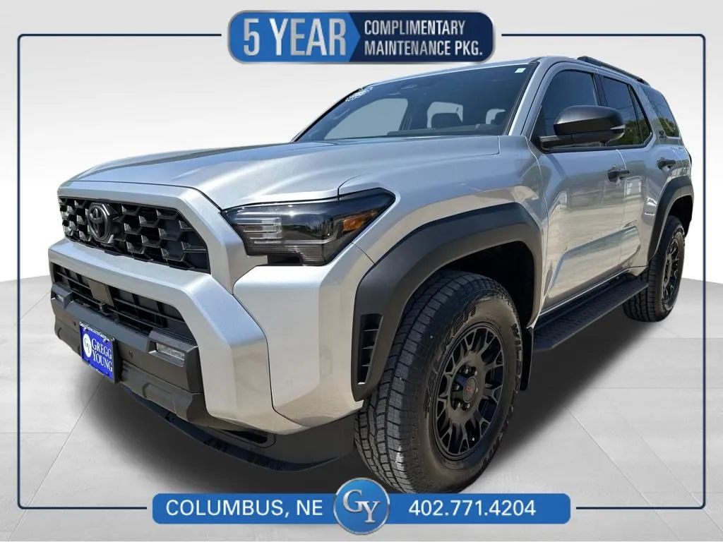 Silver 2026 Toyota 4Runner TRD Off-Road Premium for sale in Columbus, NE