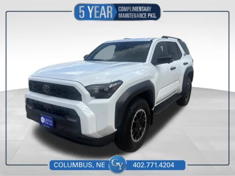 White 2026 Toyota 4Runner TRD Off-Road Premium for sale in Columbus, NE