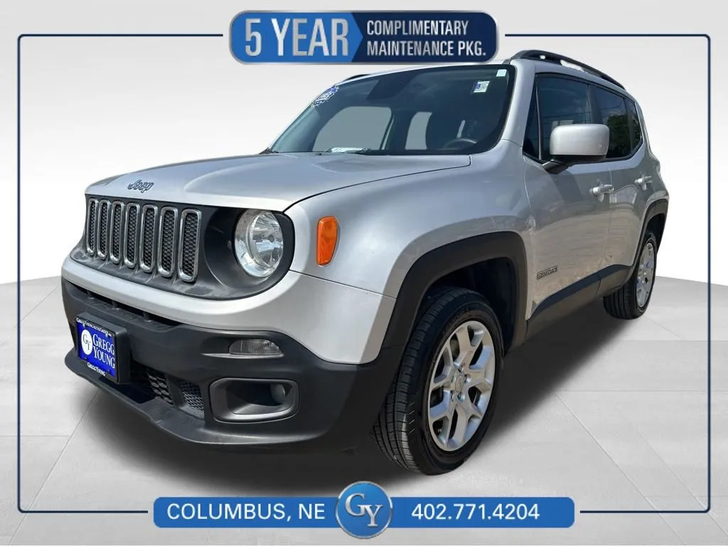 Silver 2016 Jeep Renegade Latitude for sale in Columbus, NE