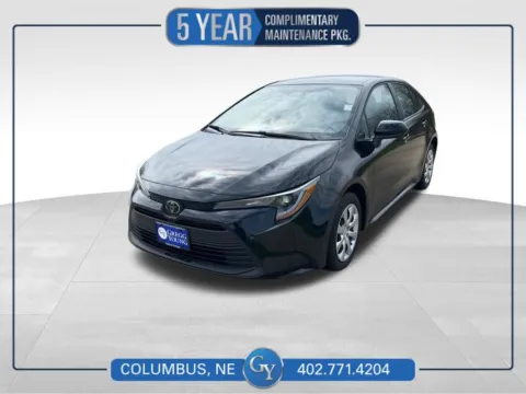 Black 2025 Toyota Corolla LE for sale in Columbus, NE