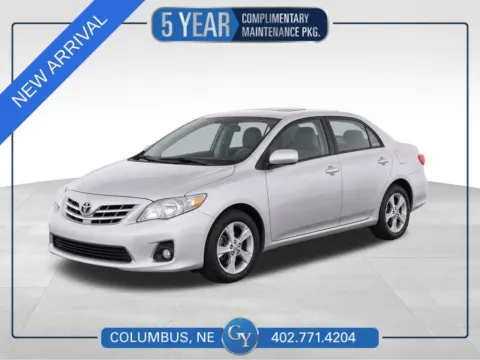 Silver 2013 Toyota Corolla LE for sale in Columbus, NE
