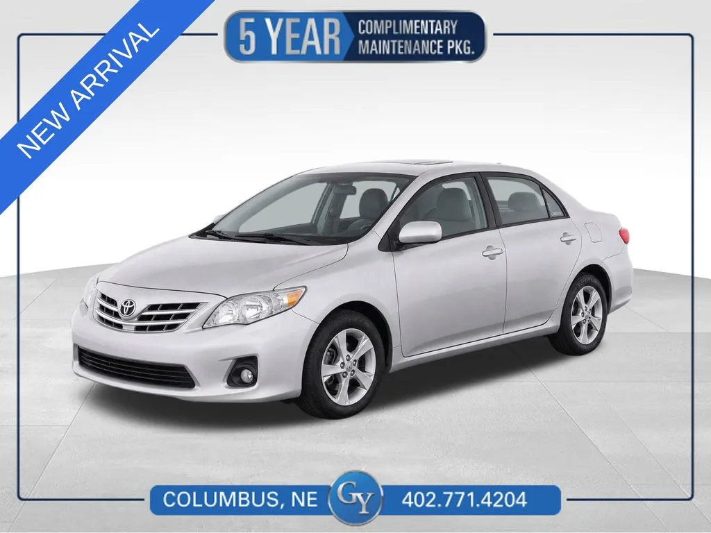 Silver 2013 Toyota Corolla LE for sale in Columbus, NE
