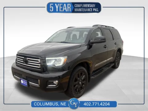 Black 2021 Toyota Sequoia Nightshade for sale in Columbus, NE