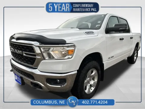 White 2024 Ram 1500 Big Horn/Lone Star for sale in Columbus, NE