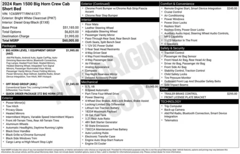 Photos of 2024 Ram 1500 Big Horn/Lone Star for sale in Columbus, NE at Gregg Young Toyota of Columbus