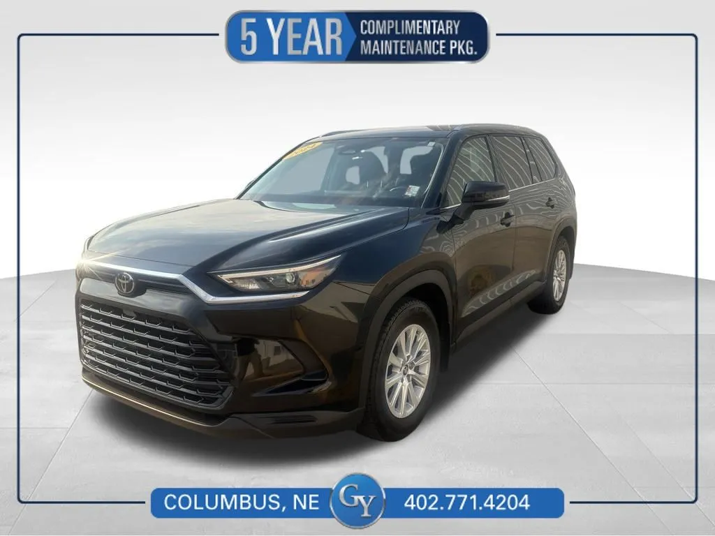 Black 2024 Toyota Grand Highlander for sale in Columbus, NE