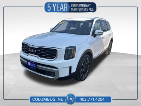 White 2023 Kia Telluride SX for sale in Columbus, NE