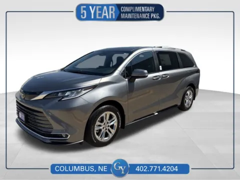 Gray 2026 Toyota Sienna Limited for sale in Columbus, NE