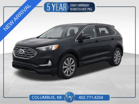 Black 2024 Ford Edge Titanium for sale in Columbus, NE